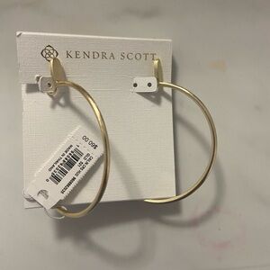 Kendra scott hoop earrings NWT